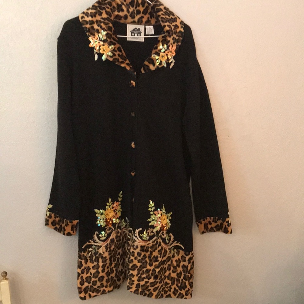 Storybook Knits Sequined Sweater 1x